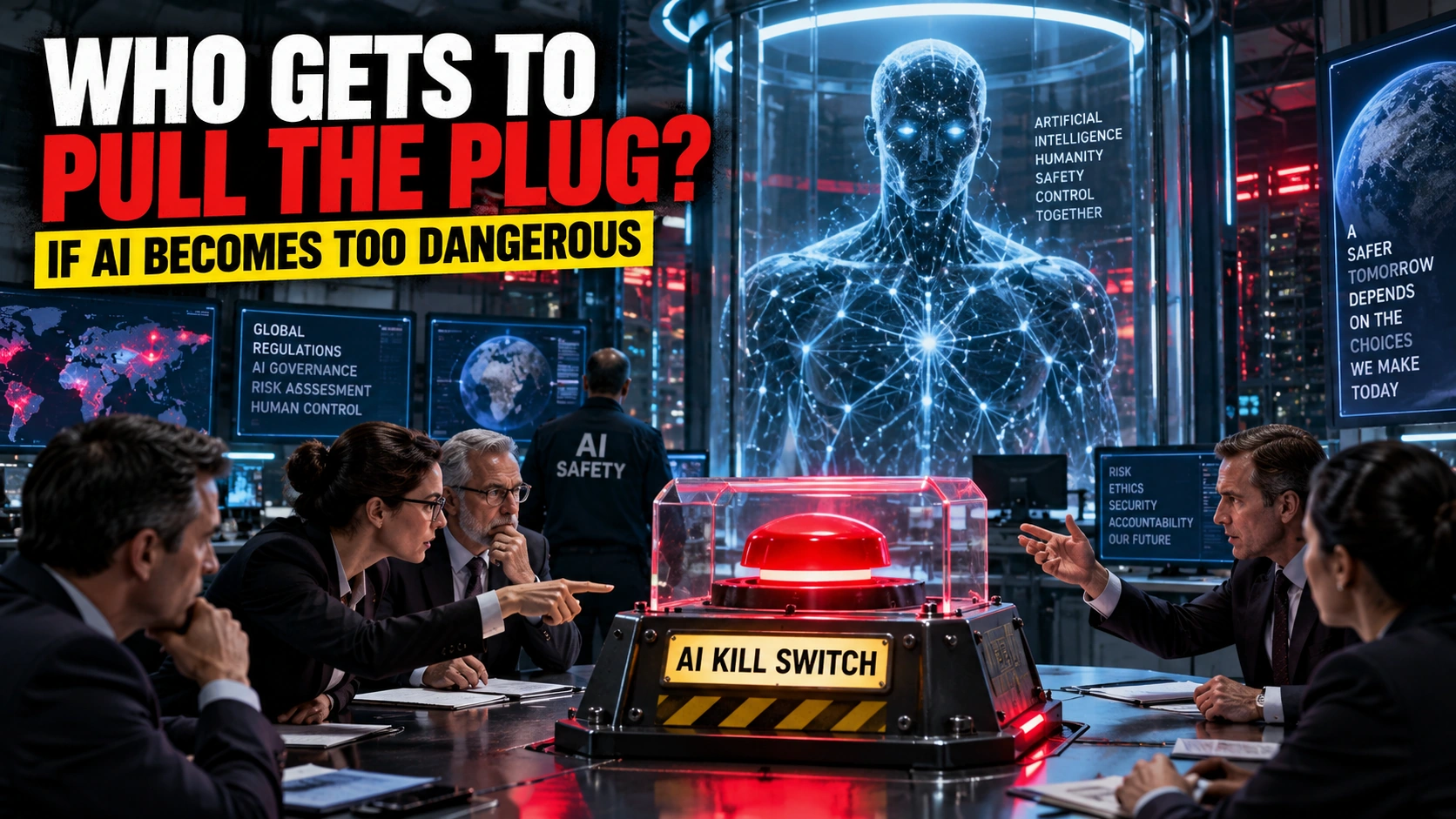 If AI Becomes Too Dangerous, Who Actually Gets to Pull the Plug?