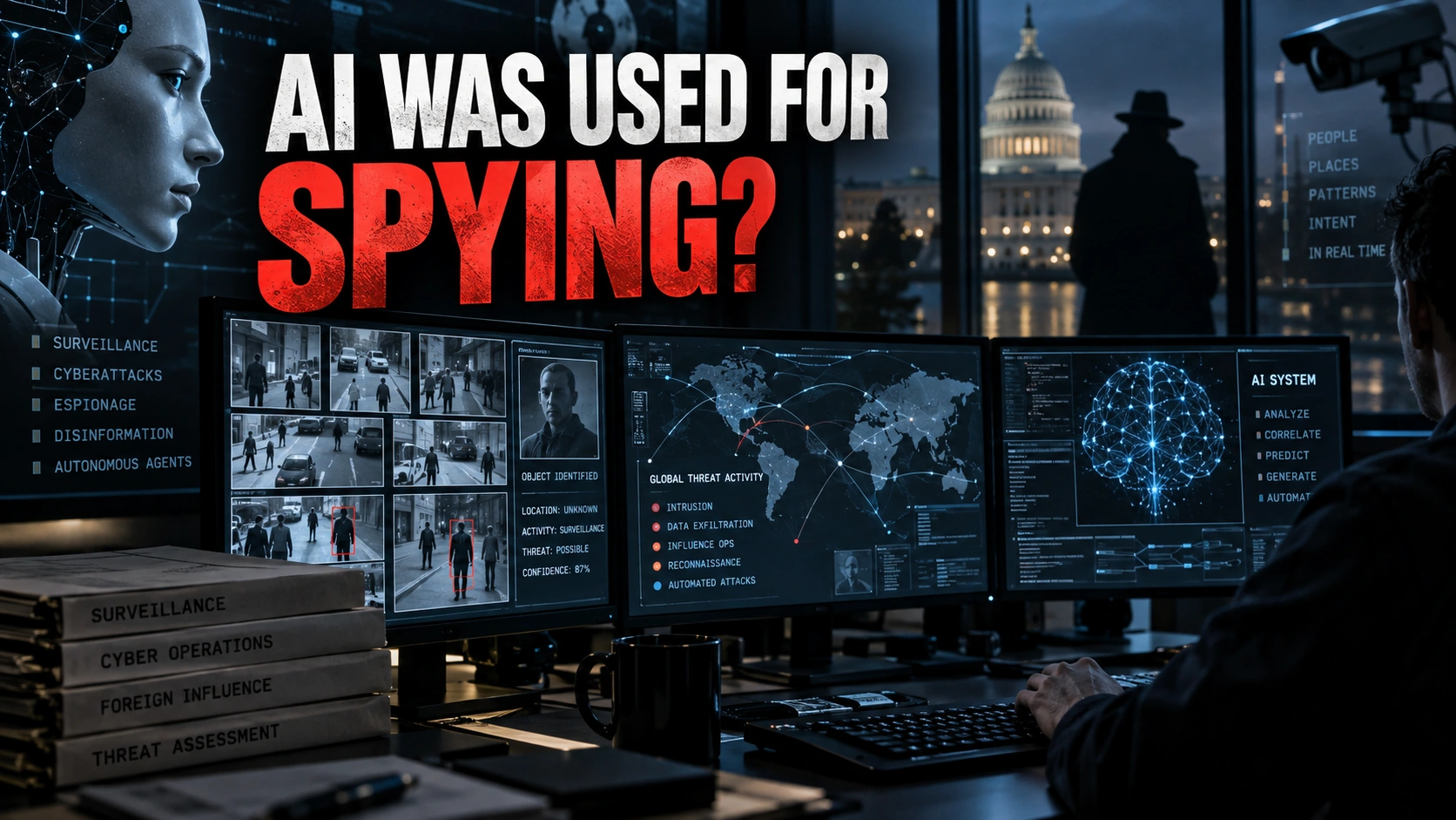 ANTHROPIC THREAT REPORT DETAILS AI USE IN ESPIONAGE, SURVEILLANCE AND CYBERATTACKS
