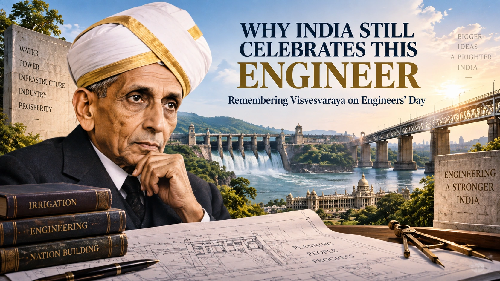 Why India Celebrates Engineers’ Day on September 15 — The Visvesvaraya Story Most People Don’t Know