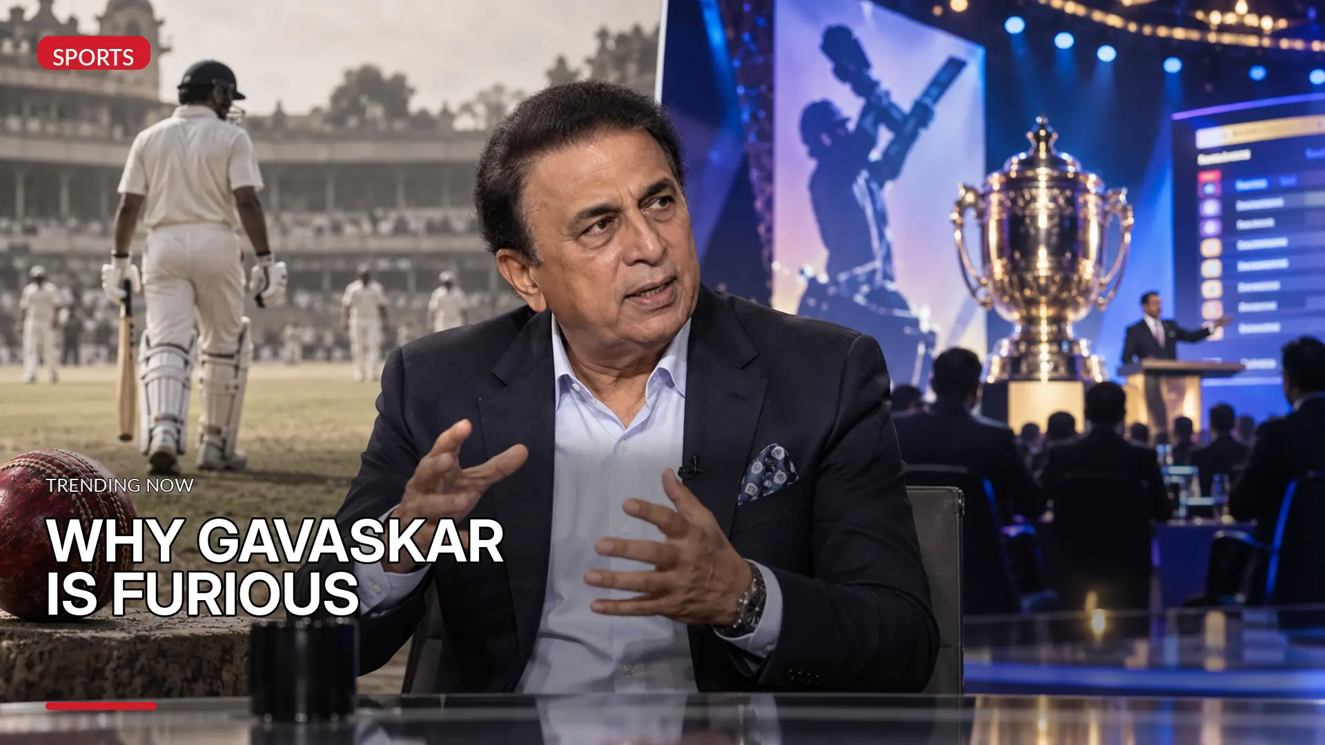 GAVASKAR VS BCCI: WHY THE RANJI TROPHY SPLIT HAS SPARKED FRESH FURY