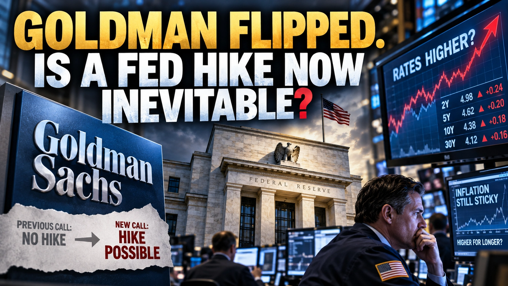 Goldman Sachs Just Flipped Its Fed Call. Is Another Rate Hike Now Almost Certain?