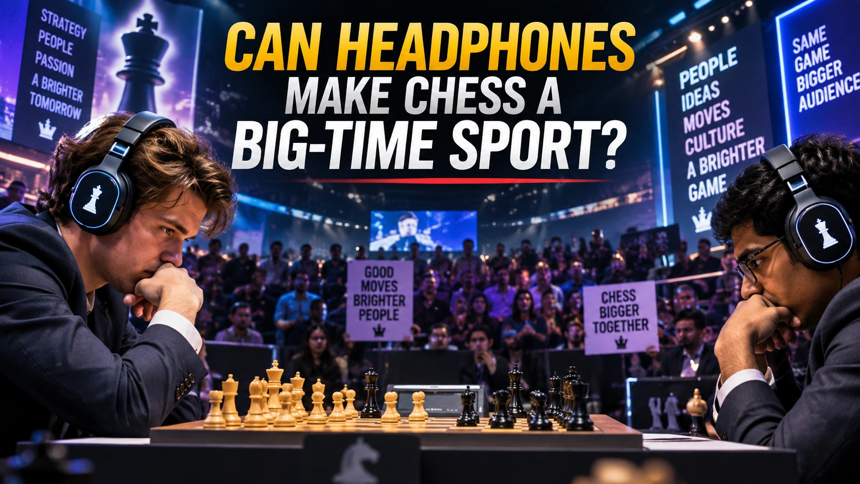 Can Headphones Really Make Chess More Mainstream?