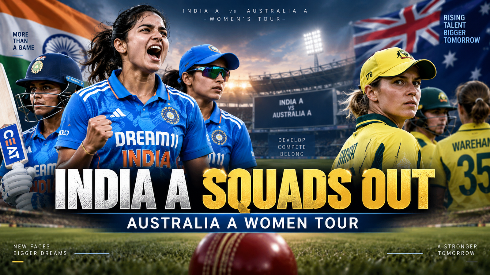 Premium sports thumbnail for India A vs Australia A Women tour squads announcement