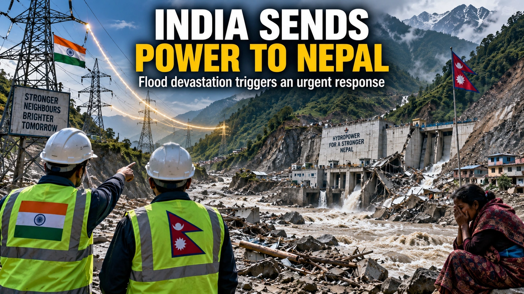India Sends Power to Nepal After Flood Disaster — What This Emergency Move Means