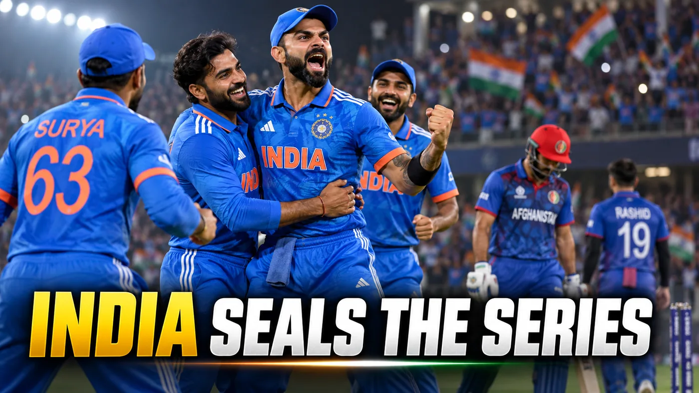 India Seal the T20I Series Against Afghanistan — But the Win Was About More Than the Score