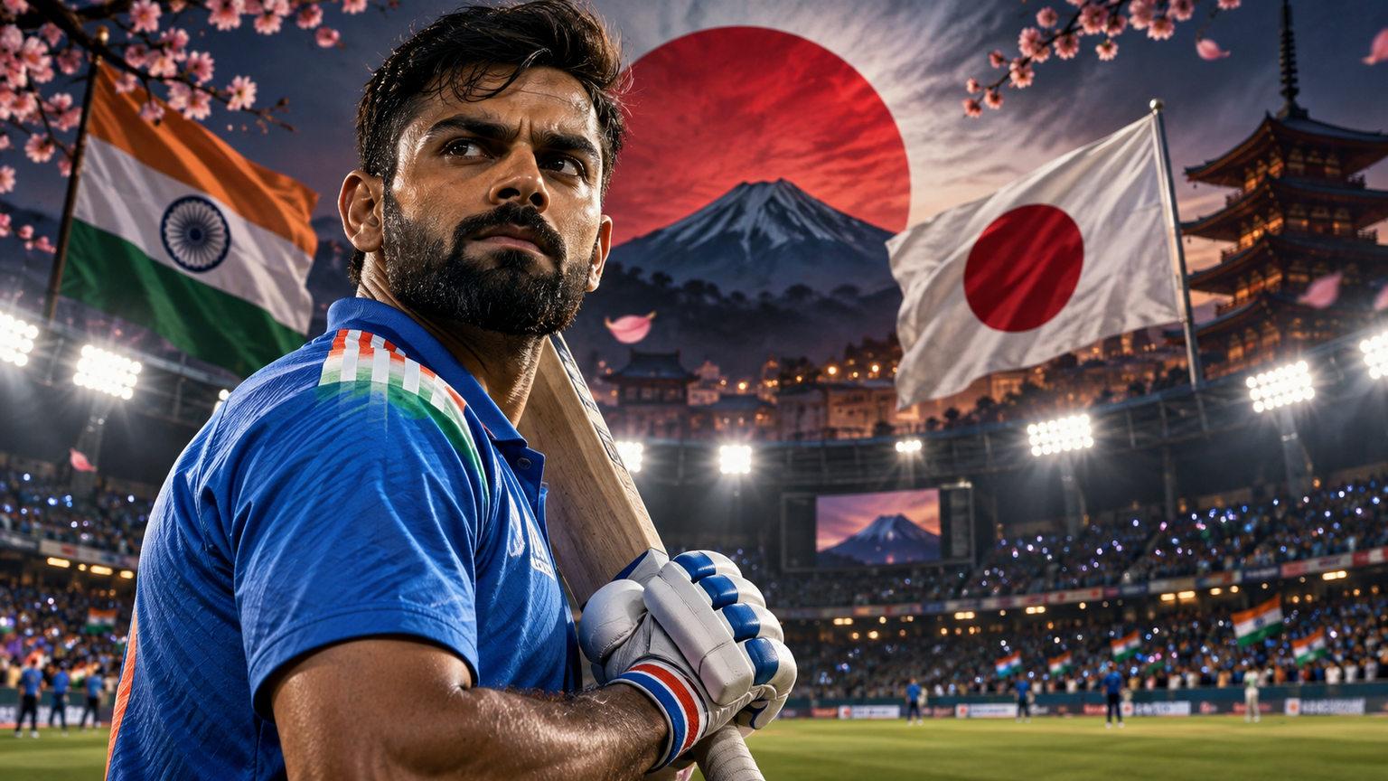 Editorial illustration for: India Will Play Japan in a T20I for the First Time — Here’s Why the September 22 Match Matters