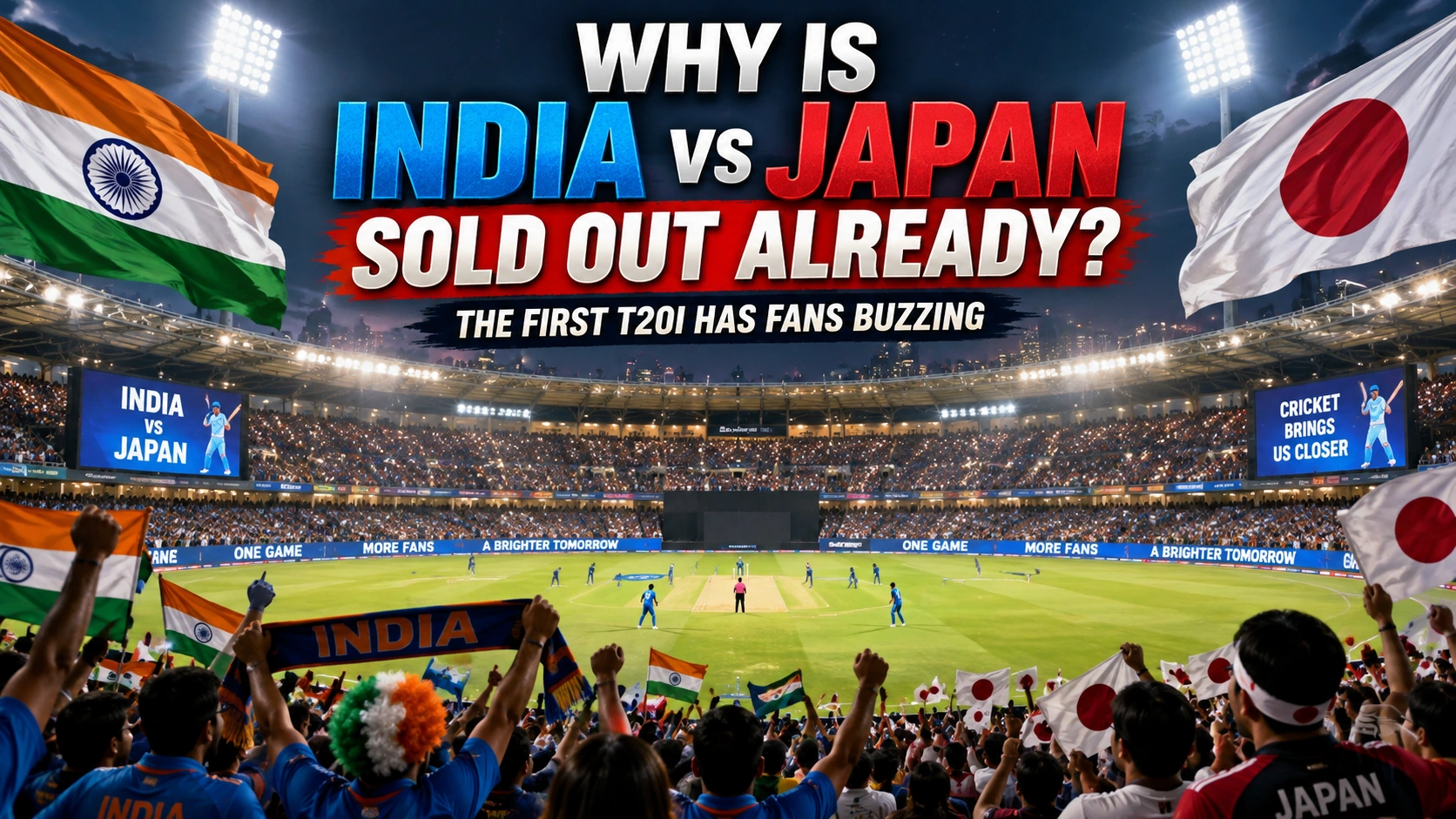 Why Is India vs Japan Sold Out Already?