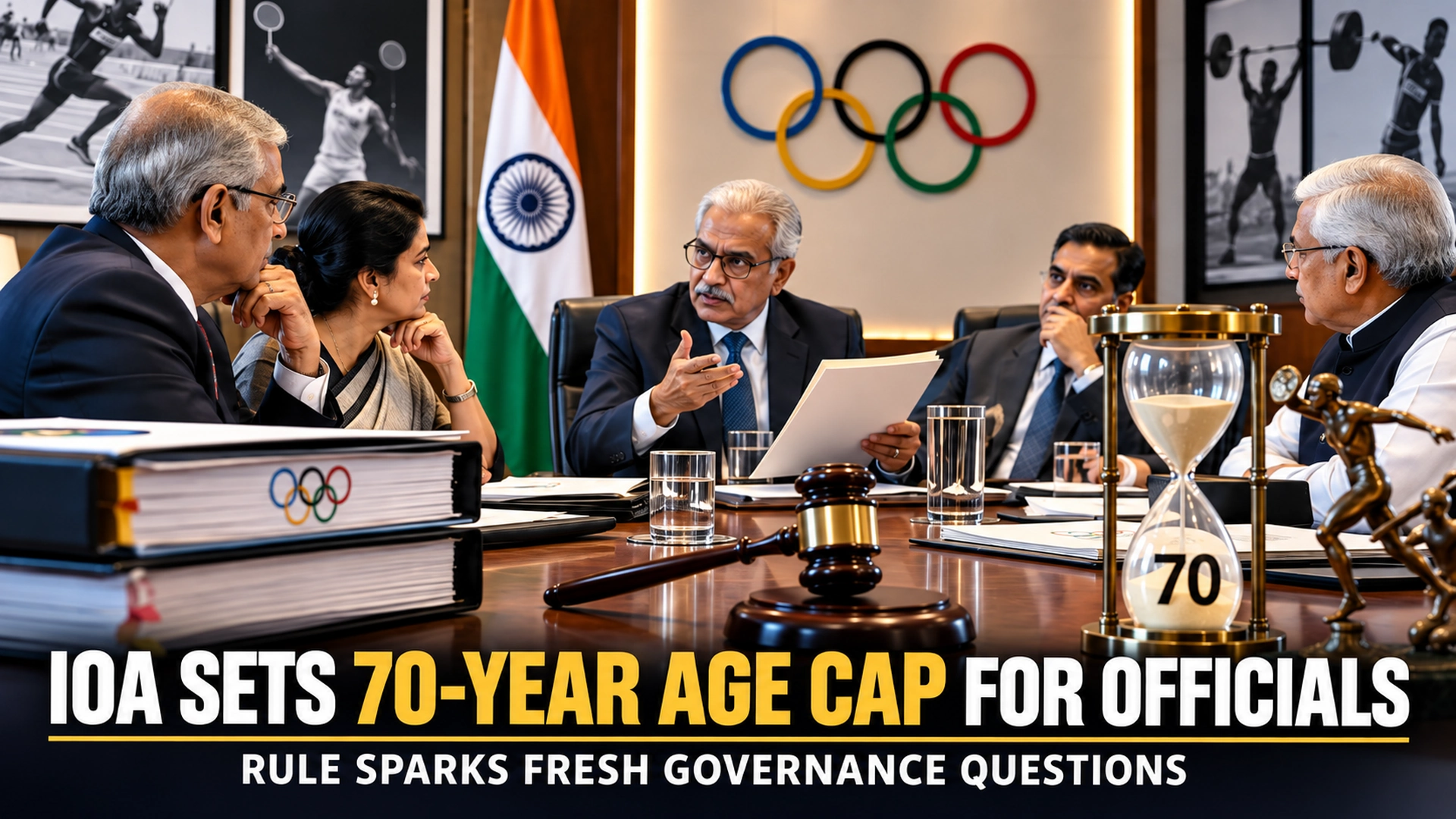 Bilibilii editorial thumbnail for IOA Sets a 70-Year Age Cap for Officials — Why the Rule Is Already Raising Governance Questions