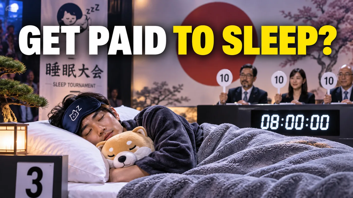 Get Paid to Sleep? Japan’s New Tournament Is the Internet’s Latest Obsession