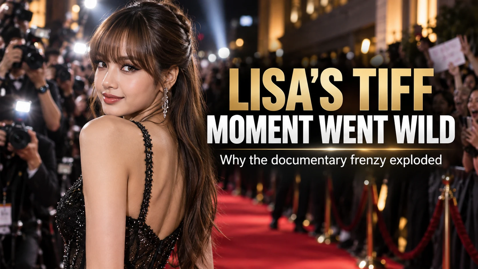 LISA’S TIFF MOMENT WENT WILD