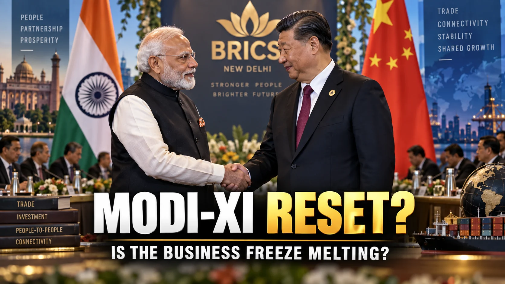MODI-XI RESET AT BRICS: IS THE INDIA-CHINA BUSINESS FREEZE FINALLY MELTING?
