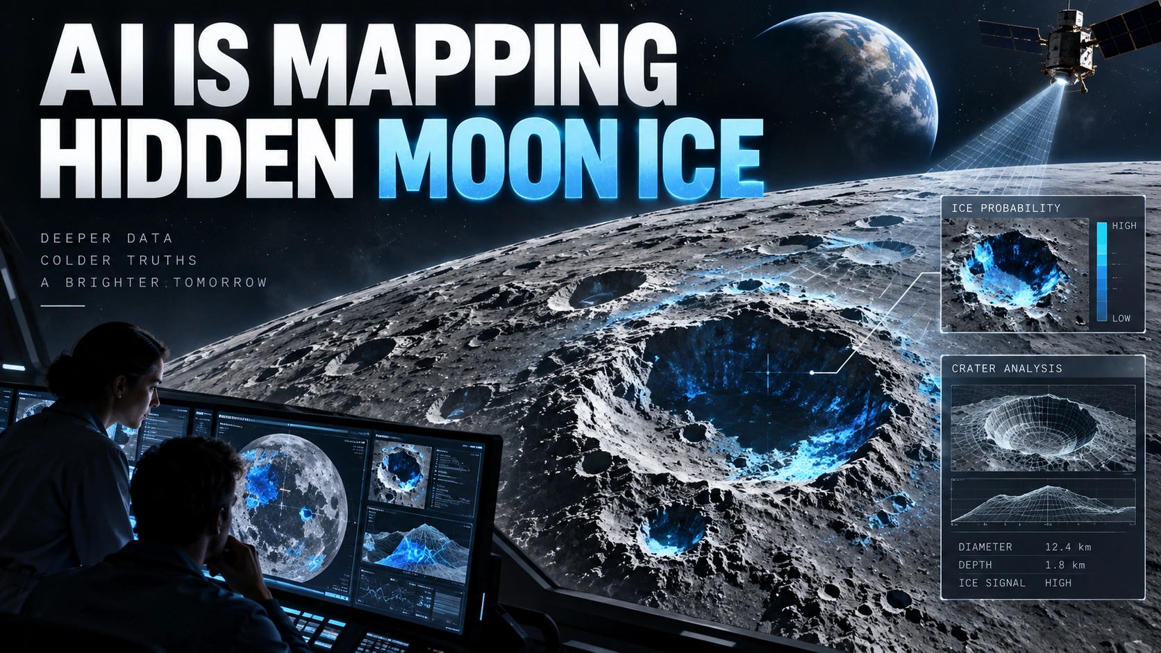 NASA AND IBM RELEASE LUNAR AI MODEL TO MAP MOON ICE AND CRATERS MORE ACCURATELY