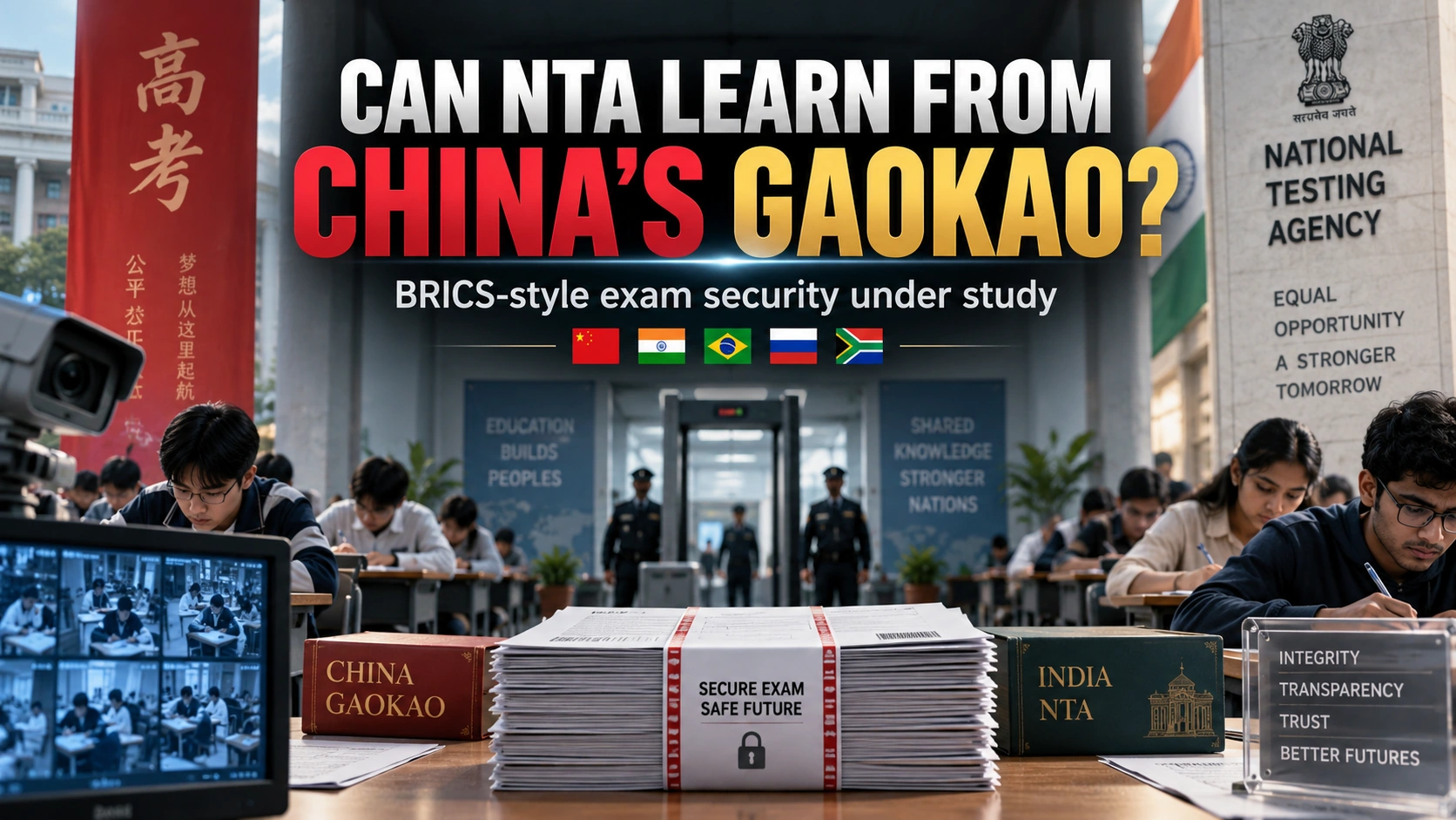 Can NTA Learn From China’s Gaokao? India’s Exam Agency Wants to Go Global