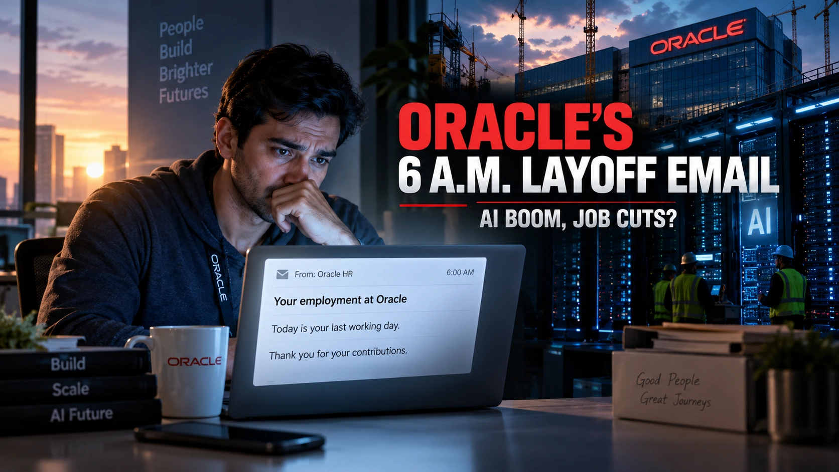 Oracle’s 6 A.M. Layoff Email: Why AI Spending and Job Cuts Are Colliding