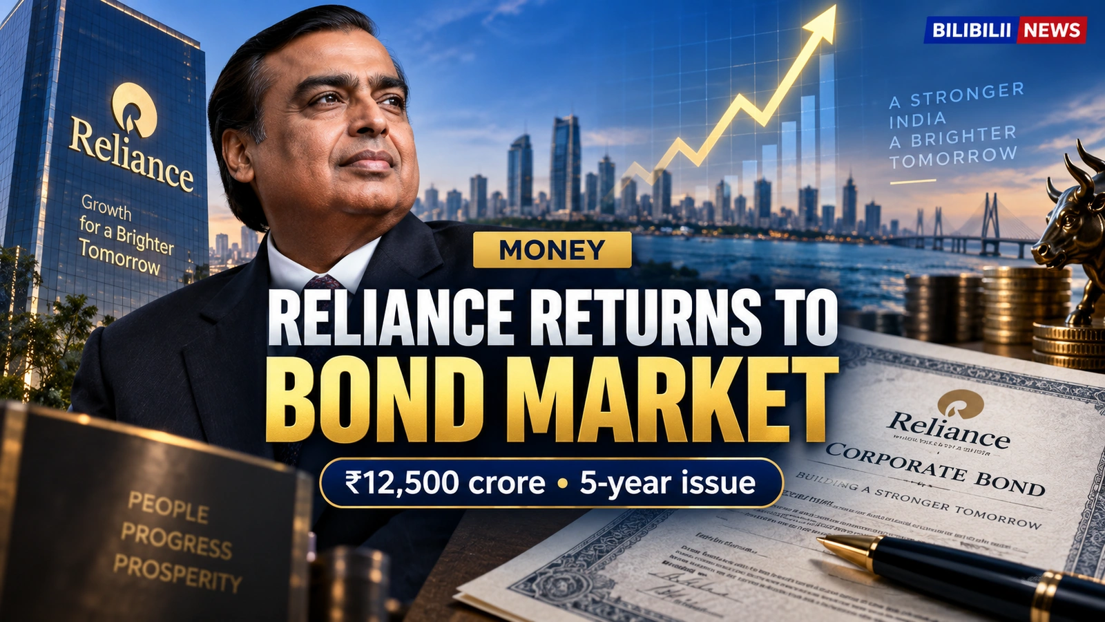 Reliance Is Returning to the Bond Market With a ₹12,500 Crore Issue — Why It Matters