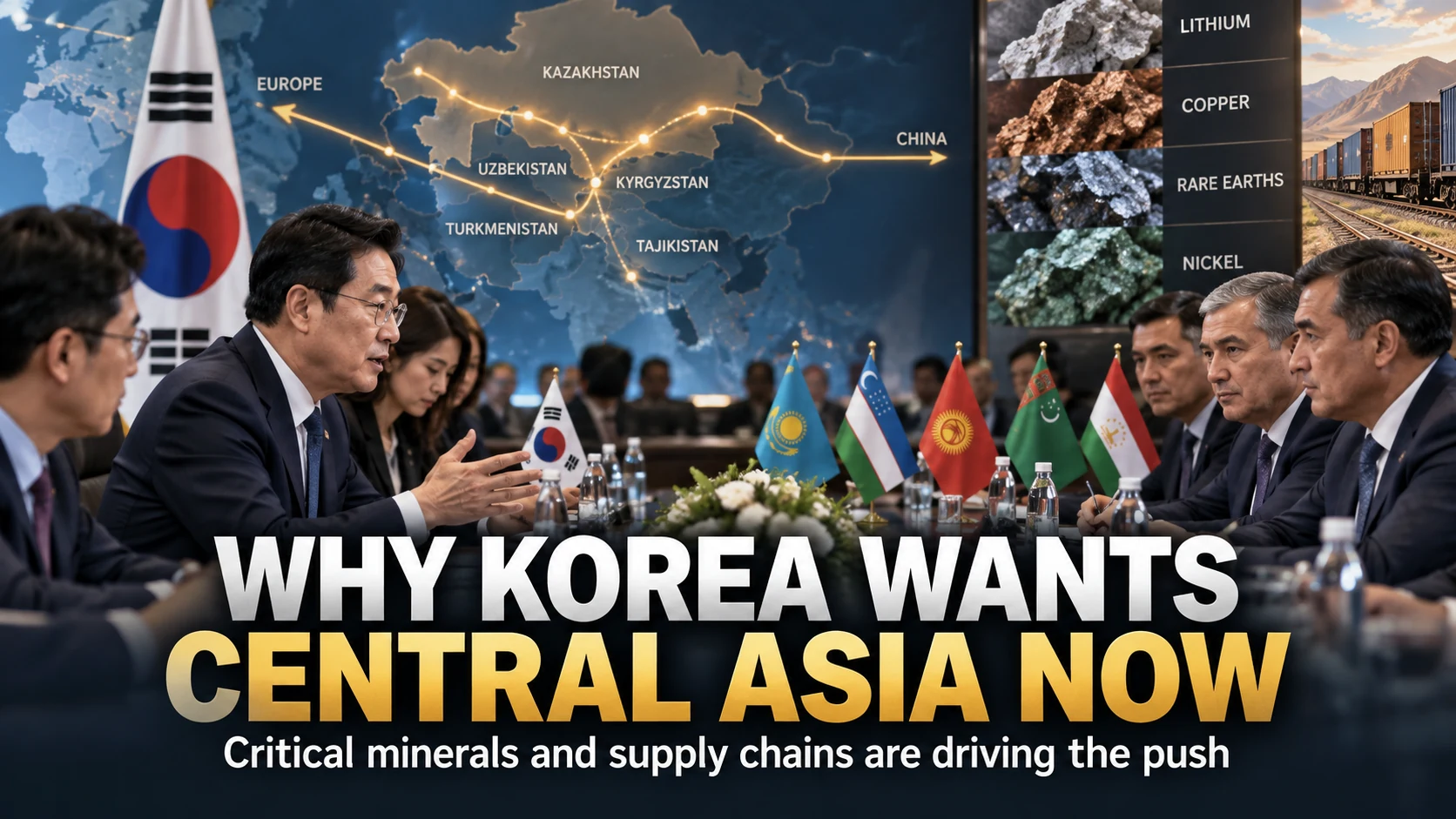 WHY KOREA WANTS CENTRAL ASIA NOW