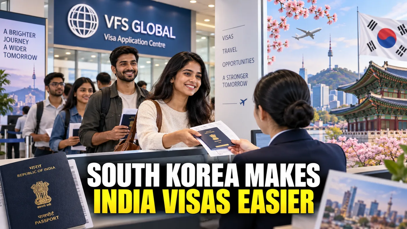 South Korea Makes Visa Access Easier for Indians With New VFS Centres
