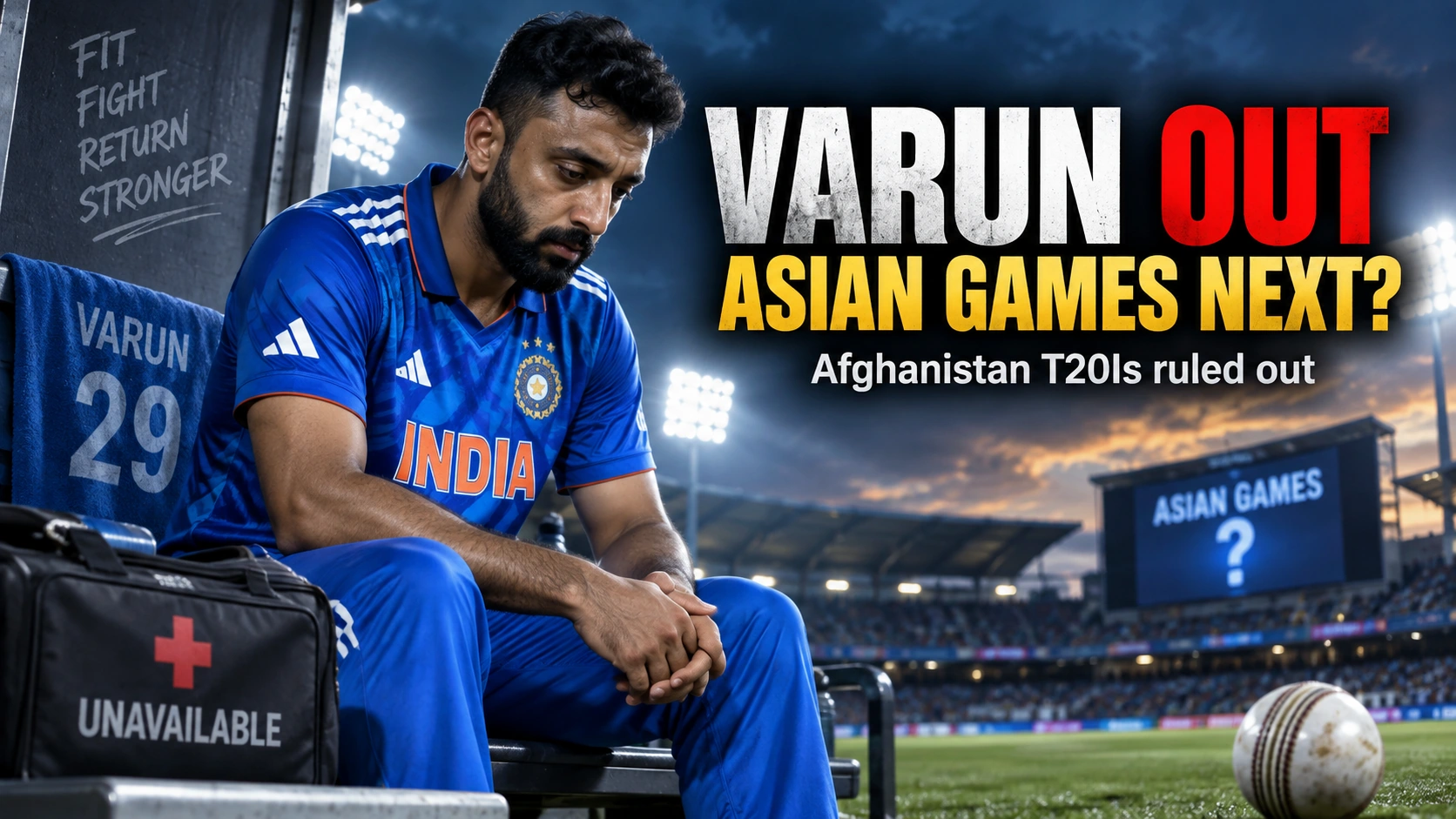 Varun Chakaravarthy Ruled Out — Is His Asian Games Spot Now in Real Danger?