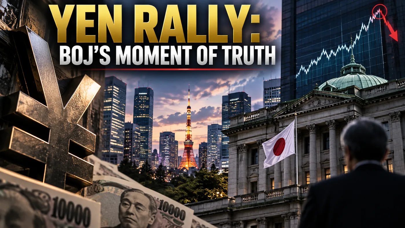 Yen Rally or Trap? Why the BOJ Faces a Moment of Truth